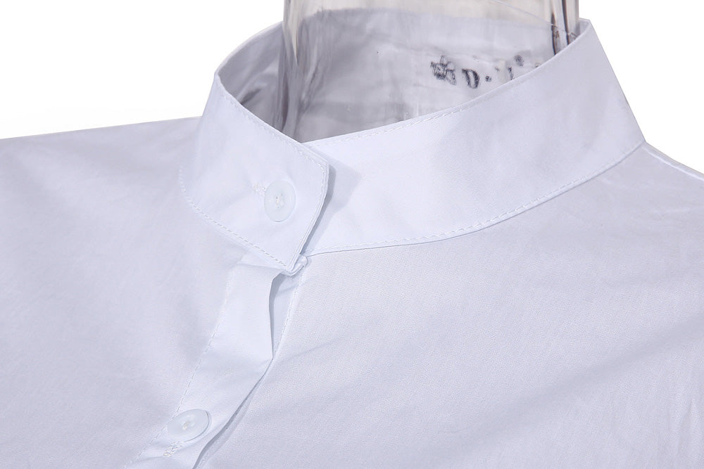Emy Shirt (white, navy)