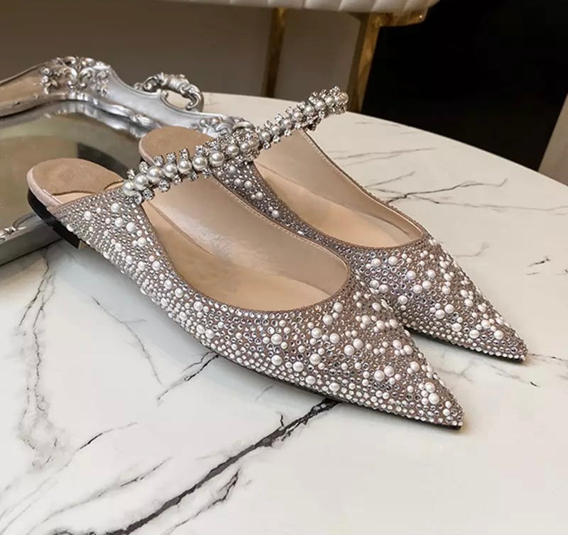 Diamond Luxury Sandals (Flat and High Heel)
