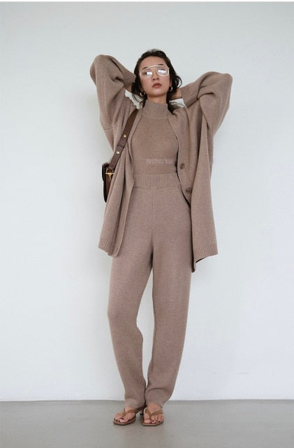Ropa 3 Pieces Sweater Suit